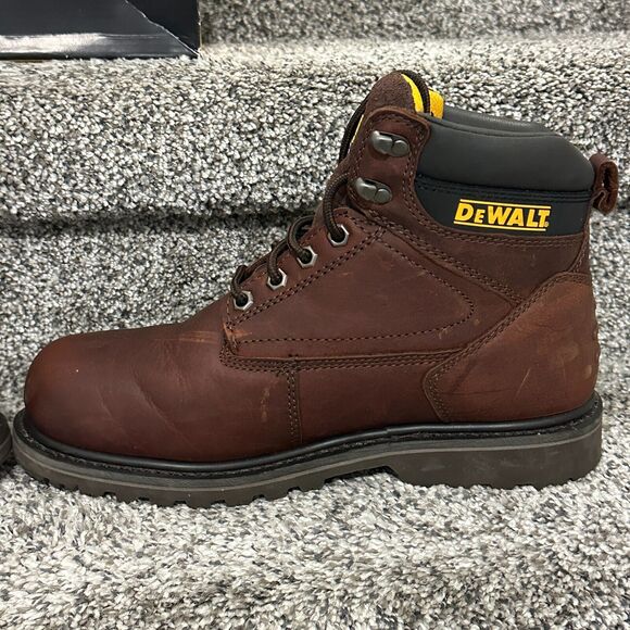 DEWALT Axle Waterproof 6" Work Boots, Soft Toe, Walnut Pitstop, Size 8 DXWP99003 - Picture 11 of 14
